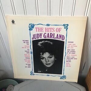 1963 The Hits of J U D Y Garland vinyl record